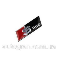 Емблема керма Audi S-line чорна