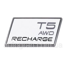 Емблема кузова Volvo T5 awd recharge