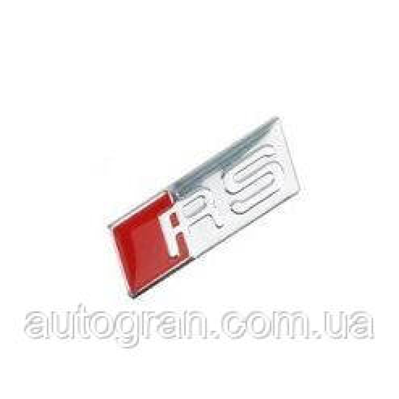 Емблема керма Audi RS срібло