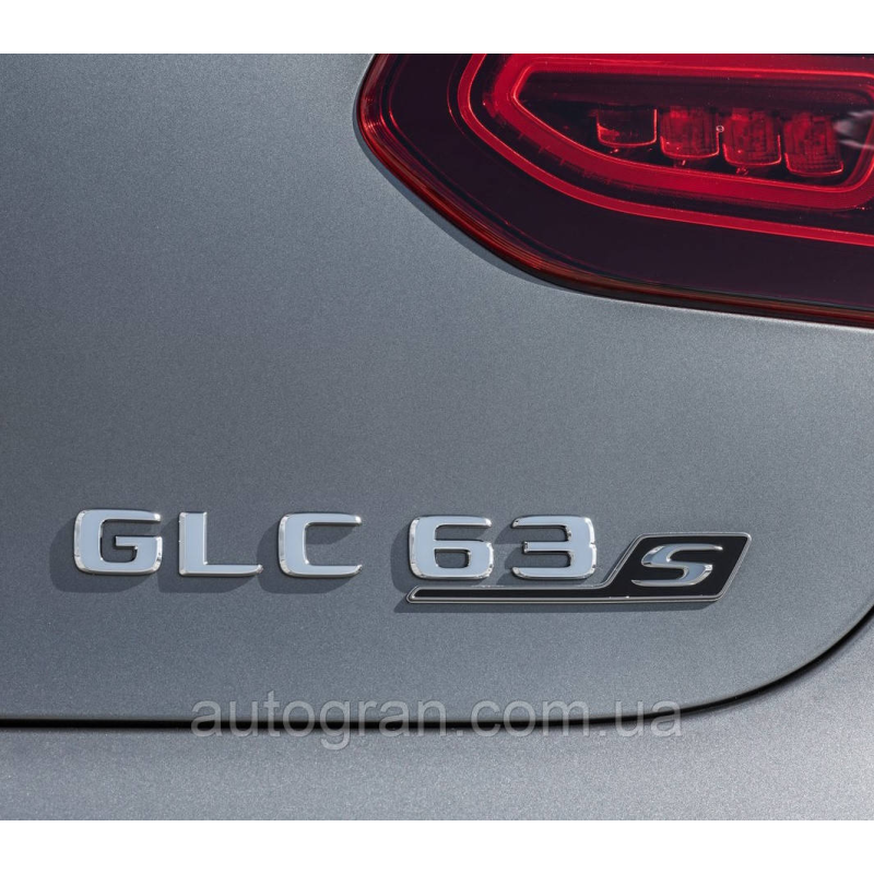 Емблема напис багажника Mercedes-Benz GLC63s Емблема напис багажника Mercedes-Benz GLC63s
