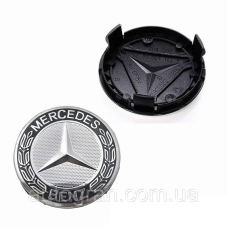 Заглушки ковпачки литих дисків Mercedes 75мм