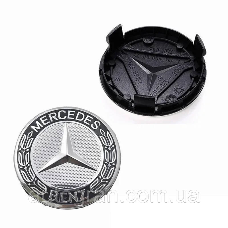 Заглушки ковпачки литих дисків Mercedes 75мм