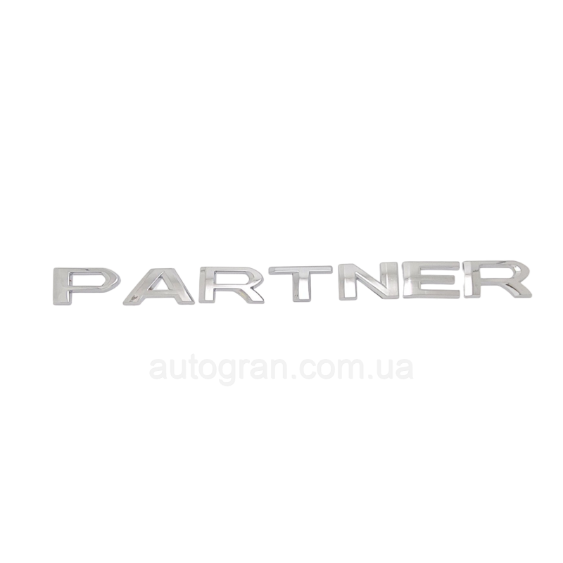 Емблема напис багажника Peugeot Partner 2008-2013 Емблема напис багажника Peugeot Partner 2008-2013