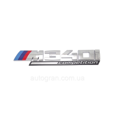 Емблема напис багажника BMW M340i competition