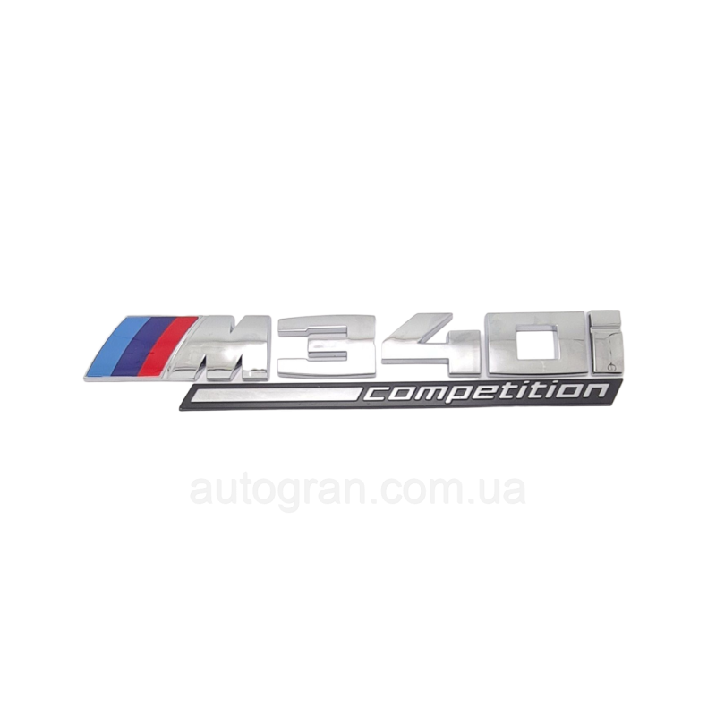 Емблема напис багажника BMW M340i competition