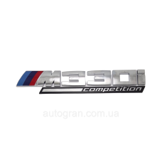 Емблема напис багажника BMW M330i competition