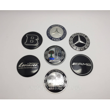 Емблема клавіші керування мультимедіа Mercedes AMG Brabus Lorinser Affalterbach