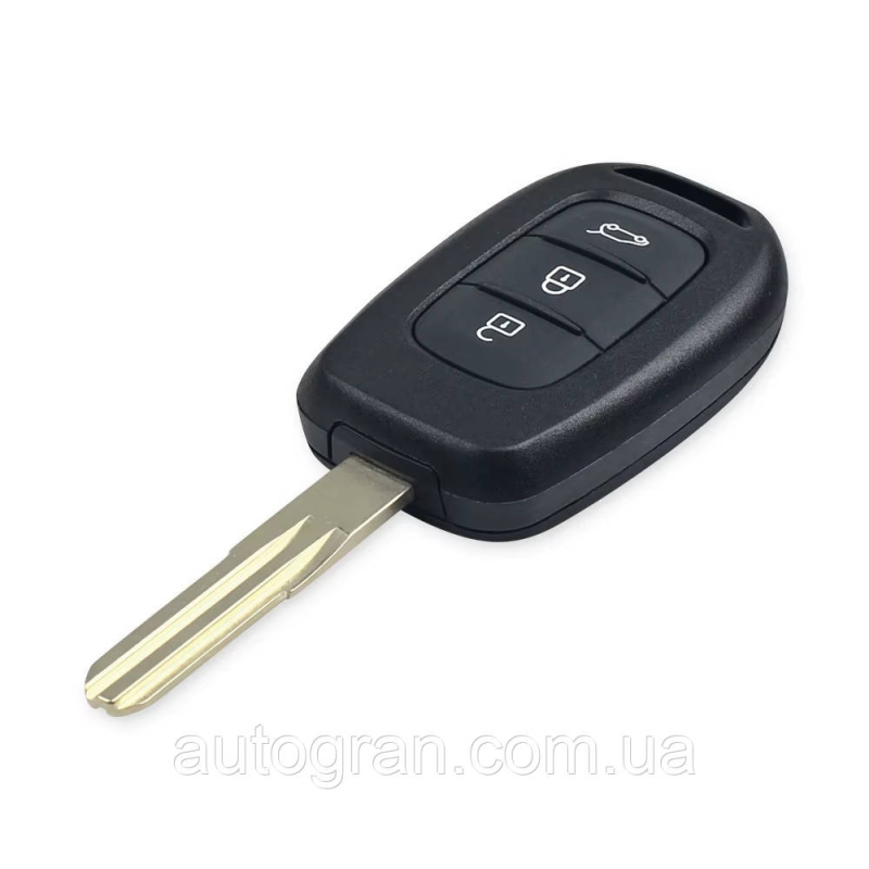 Корпус ключа Renault Dacia 3 кнопки для Megane Logan Clio Captur