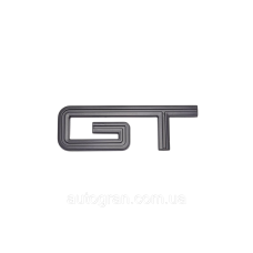 Емблема кузова GT чорна