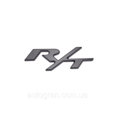 Емблема кузова Dodge R/T чорна