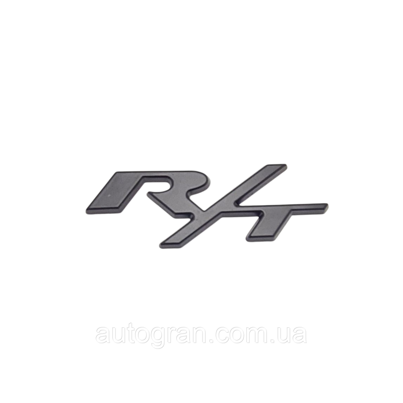 Емблема кузова Dodge R/T чорна