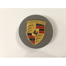 Заглушки ковпачки литих дисків Porsche графіт