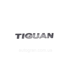 Емблема напис багажника VW Volkswagen TIGUAN 2011-2015 чорна
