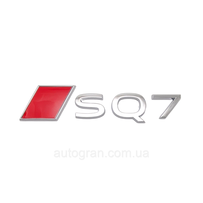 Емблема на кузов Audi SQ7 новий тип