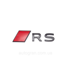 Емблема Audi RS новий тип