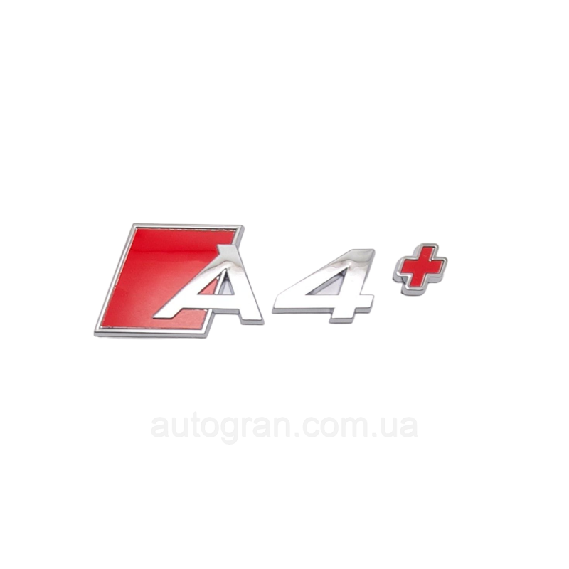 Емблема напис багажника Audi А4+