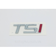 Емблема напис багажника Skoda TSI тип1