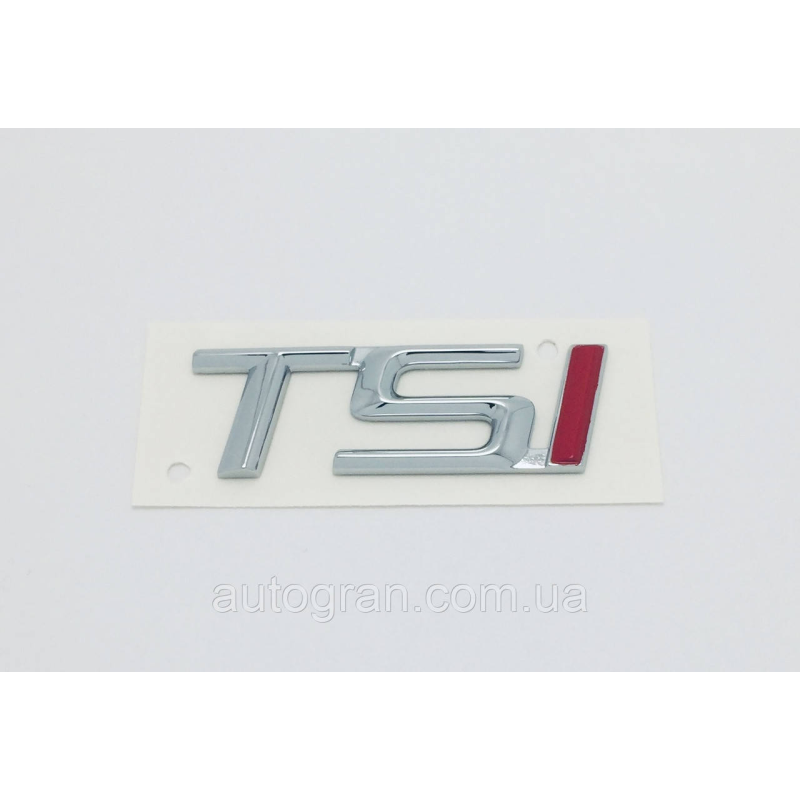 Емблема напис багажника Skoda TSI тип1