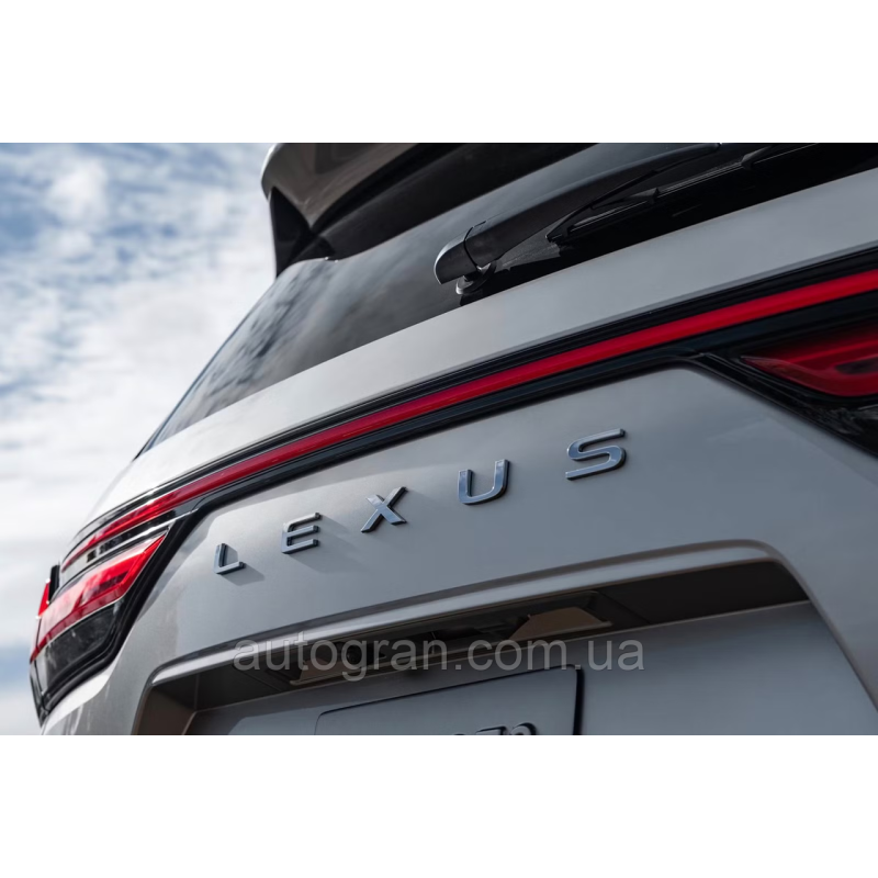 Емблема напис багажника Lexus новий тип велика