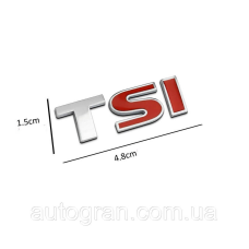 Емблема напис багажника Volkswagen VW Passat Jetta TSI тип2