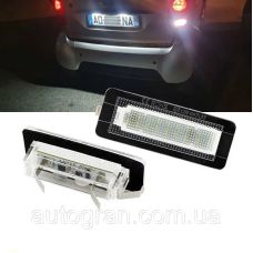 Діодна підсвітка номера Mercedes Smart ForTwo W450 W451 W453 G клас