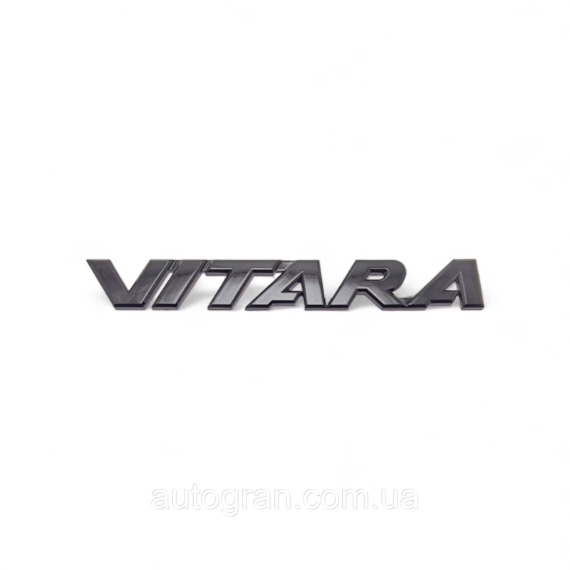Емблема напис багажника Suzuki Vitara чорна