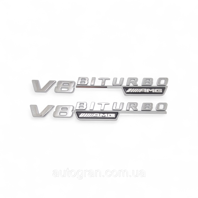 Емблеми на крила Mercedes V8 Biturbo AMG