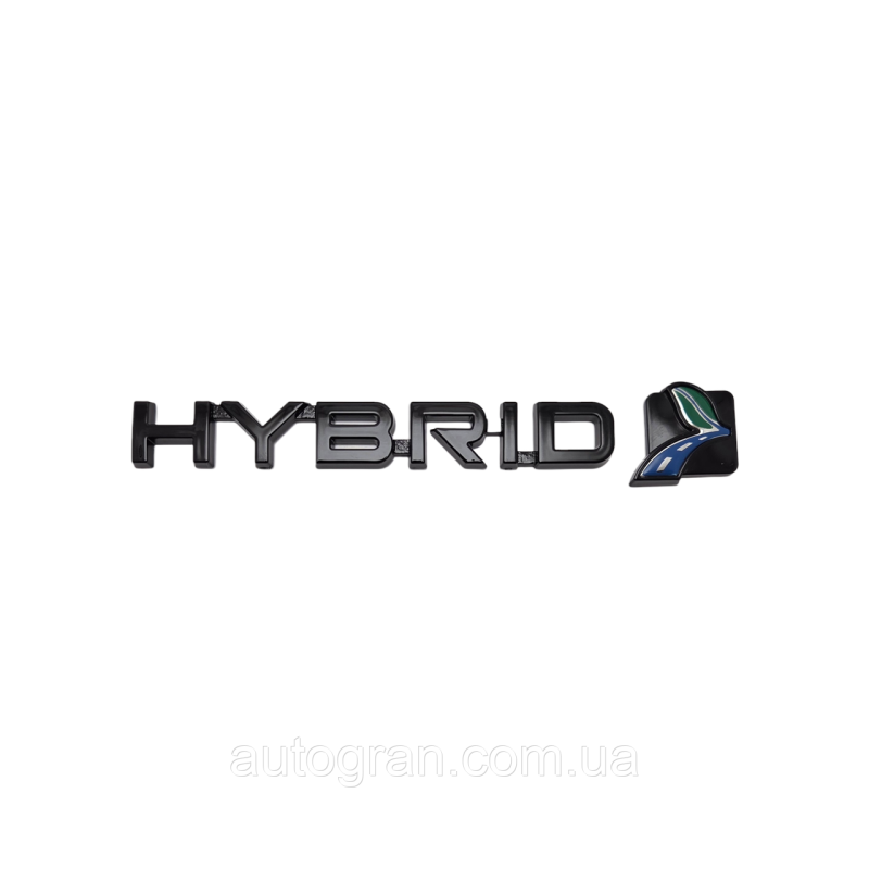 Емблема напис чорна Hybrid для Ford Focus Fusion Mondeo Kuga Escape C-max Емблема напис чорна Hybrid для Ford Focus Fusion Mondeo Kuga Escape C-max