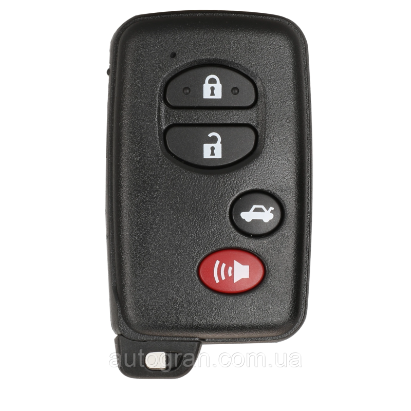 Корпус смарт ключа Toyota Prius Highlander LC200 LC150 Camry 3+1кнопки