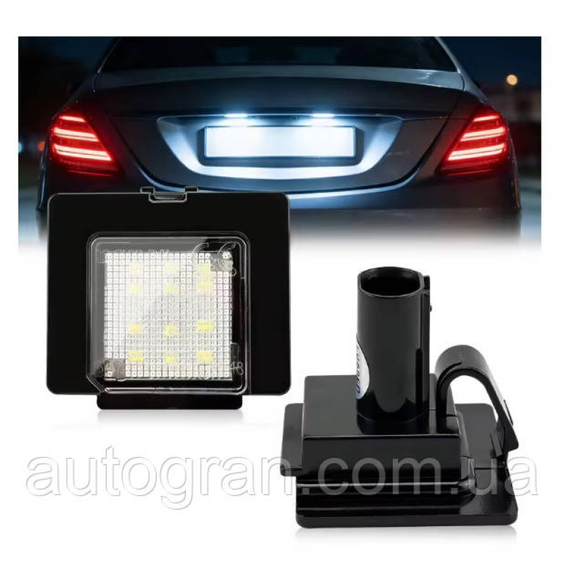 Діодна підсвітка номера Mercedes S Gle GLC W205 W253 W292 W447 A0999068400 Діодна підсвітка номера Mercedes S Gle GLC W205 W253 W292 W447 A0999068400