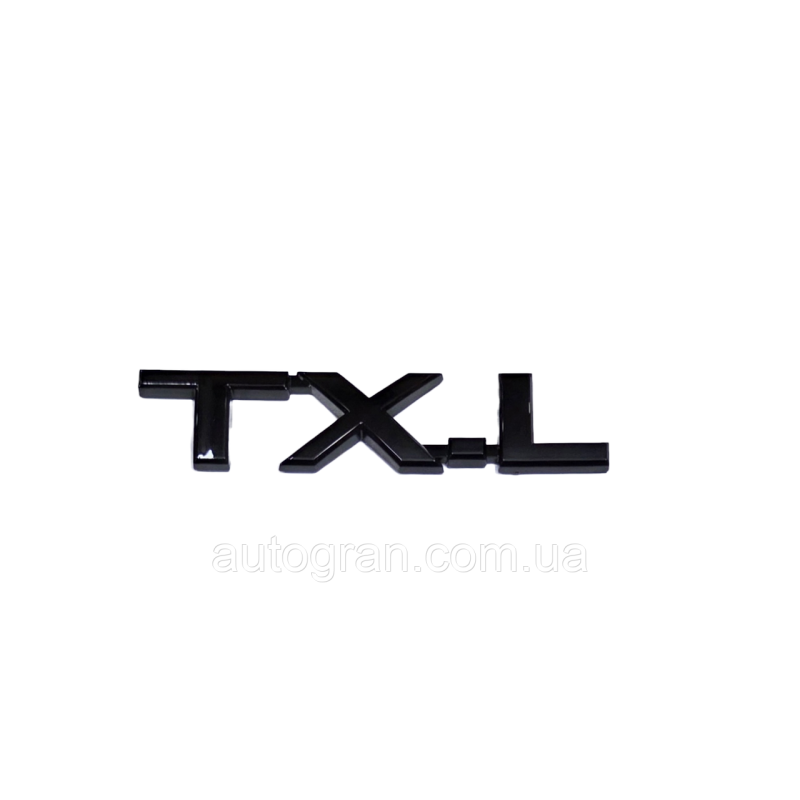 Емблема напис багажника Toyota Land Cruiser TXL чорна