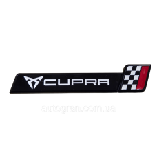 Емблема кузова Seat Cupra чорна
