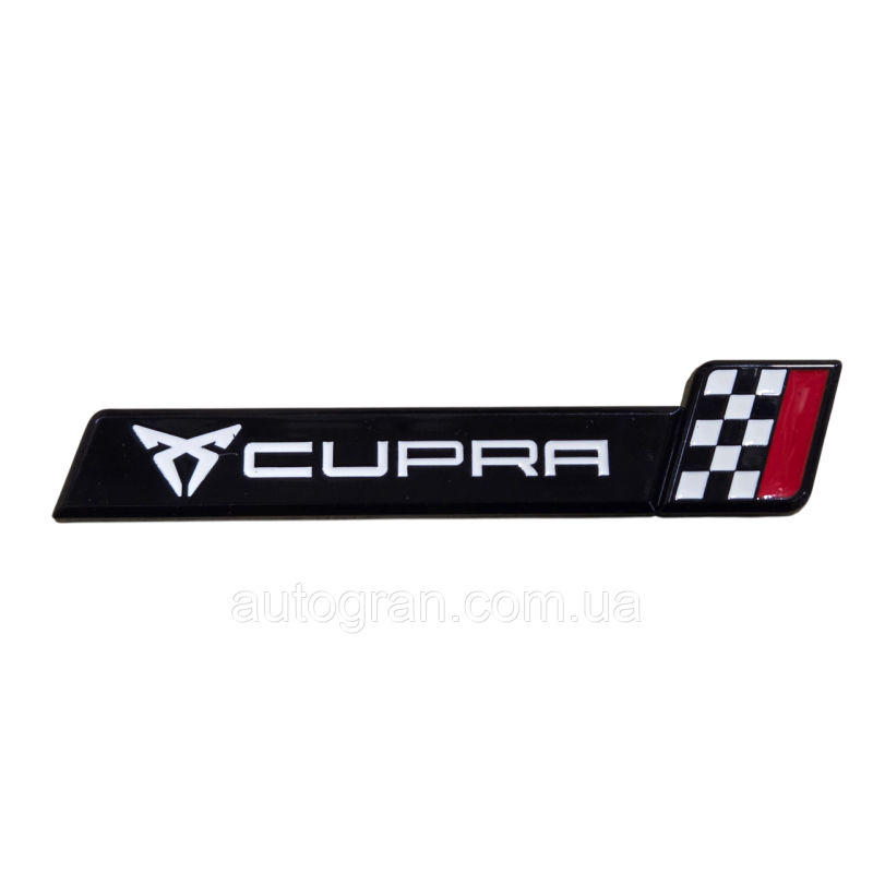 Емблема кузова Seat Cupra чорна