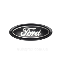 Емблема переднього бампера Ford Mondeo Fusion чорна+хром