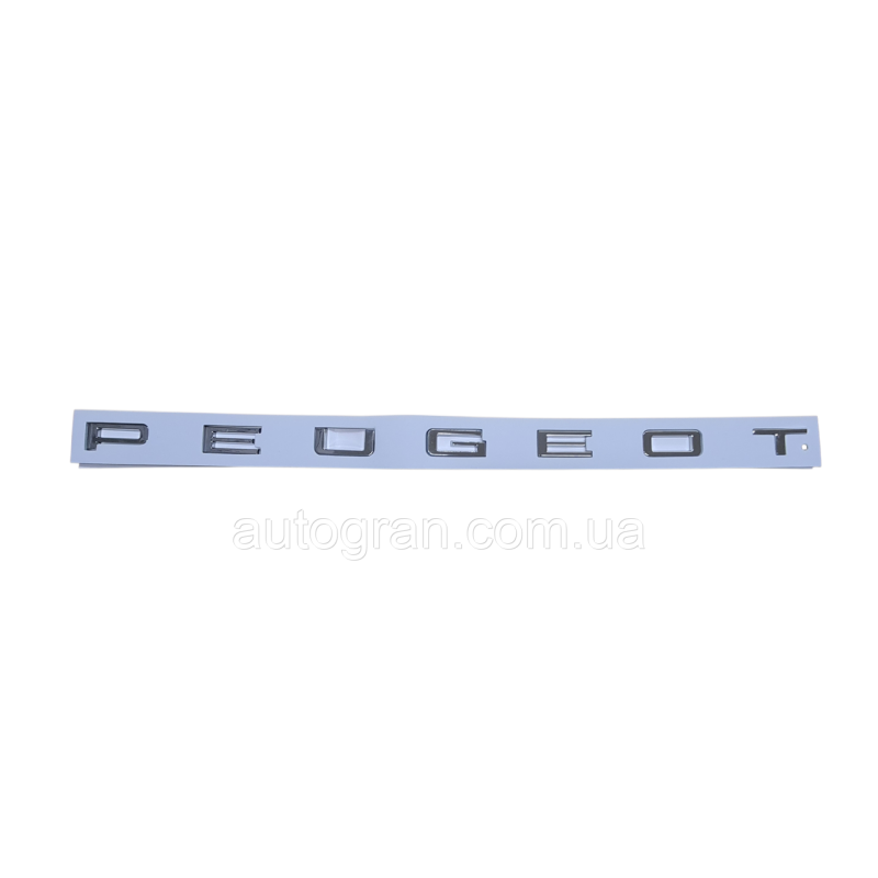 Емблема напис багажника Peugeot новий тип велика
