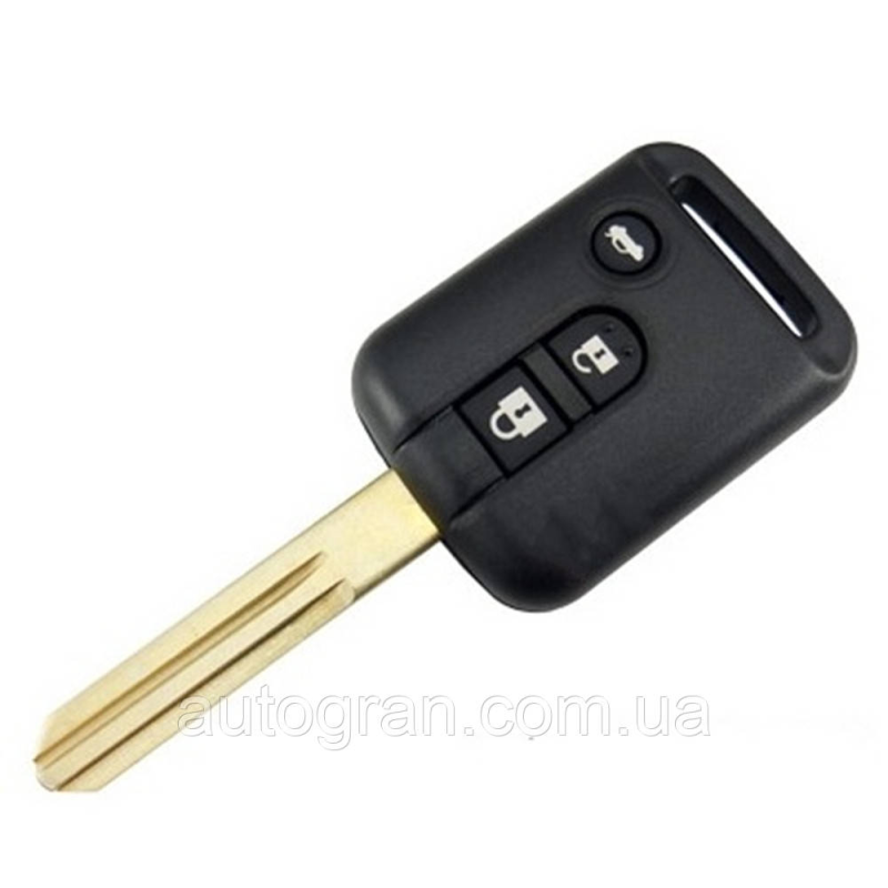 Корпус ключа Nissan 3 кнопки