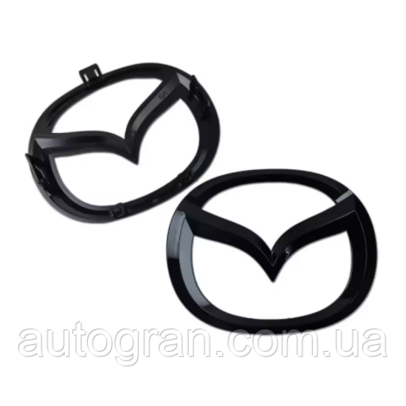 Емблема решітки радіатора Mazda 3 2008-2016 BL BM Mazda 5 2007-2012 Mazda 6 2005-2012 GG GH чорна Емблема решітки радіатора Mazda 3 2008-2016 BL BM Mazda 5 2007-2012 Mazda 6 2005-2012 GG GH чорна