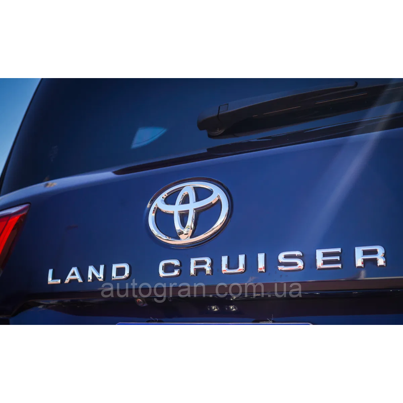 Емблема напис багажника Toyota Land Cruiser LC300