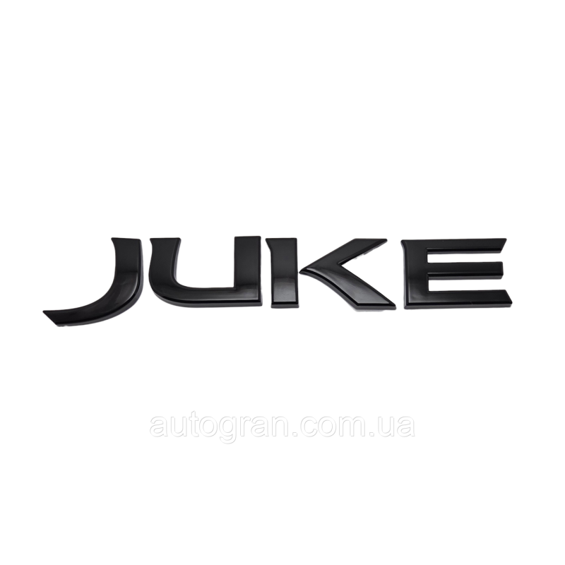 Емблема напис багажника Nissan Juke чорна