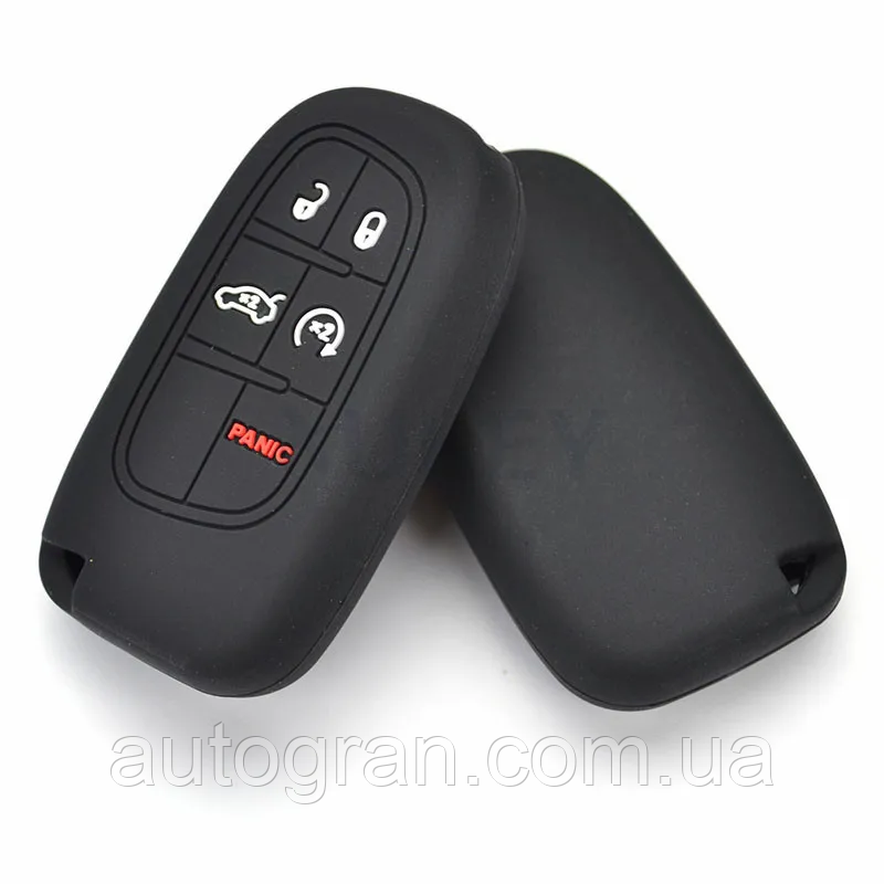 Силіконовий чохол на смарт ключ новий тип Dodge Ram Charger Journey Durango Jeep Grand Cherokee Chrysler