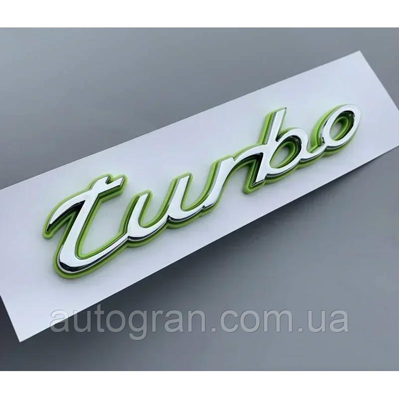 Емблема напис Turbo для Porsche Cayenne Macan Panamera Емблема напис Turbo для Porsche Cayenne Macan Panamera