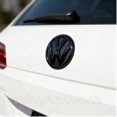 Емблема багажника Volkswagen Touareg 2003-2010 7L6853630A чорна