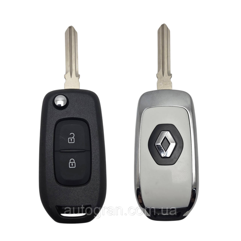 Ключ викидний Renault новий тип 3 кнопки HU136t