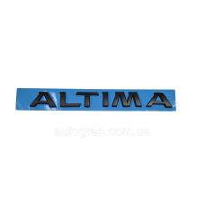 Емблема напис багажника Nissan Altima чорна