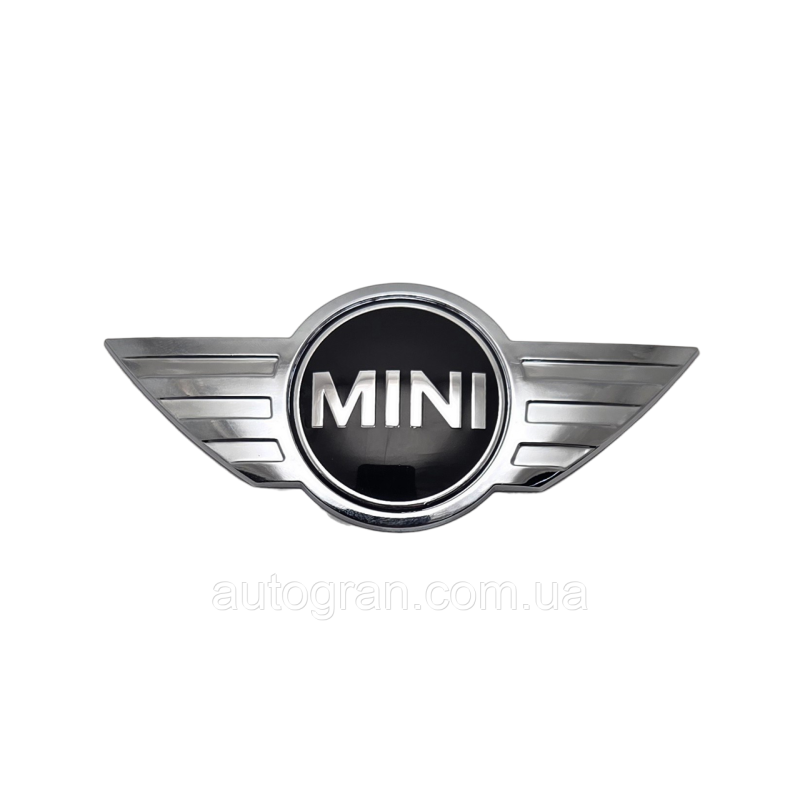 Емблема кузова Mini R55 R56 R57 R58 51142754973 12см*5см Емблема кузова Mini R55 R56 R57 R58 51142754973 12см*5см