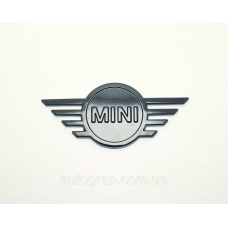 Емблема кузова Mini чорна тип1 11.5см*5.2см