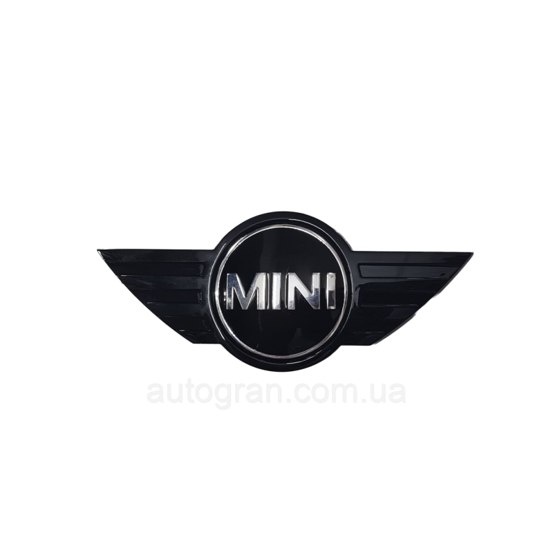 Емблема кузова Mini чорна тип2 12см*5см