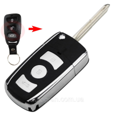 Ключ викидний для Hyundai Tucson Accent Santa Fe Elantra Getz Sonata 3 кнопки