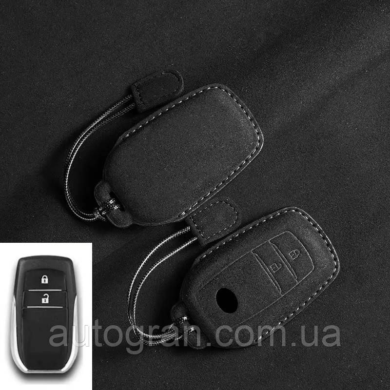 Чохол на смарт ключ Toyota 2кнопки Corolla Camry LC200 Yaris Land Cruiser Prado RAV4 Venza