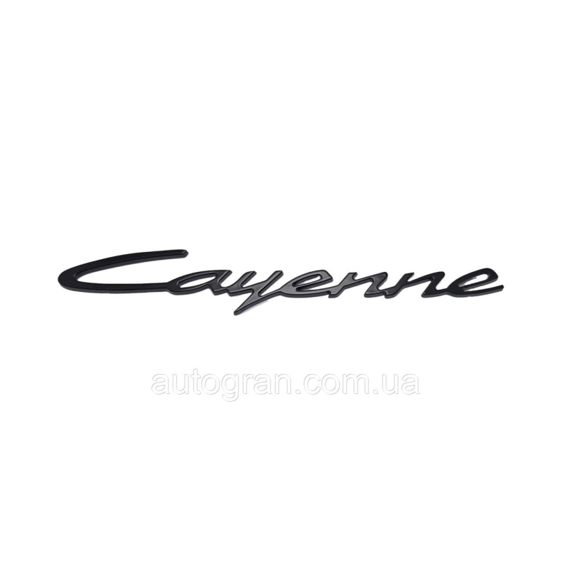 Емблема напис багажника Porsche Cayenne новий тип Емблема напис багажника Porsche Cayenne новий тип